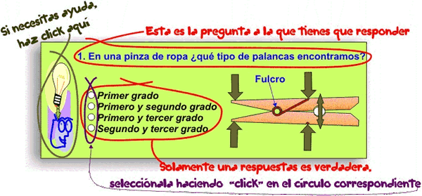 Ejemplo de ejercicio tipo test