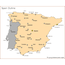 Show Cities in Spain Image