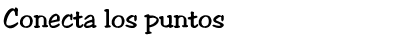 Conecta los puntos