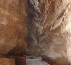 Formación piedras Jordania