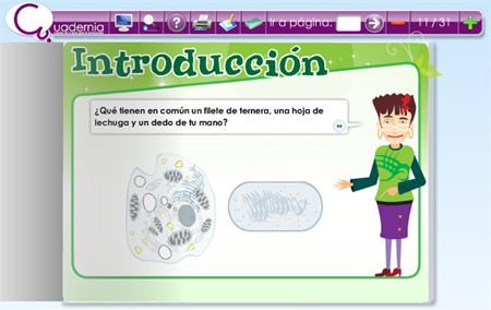 Captura de pantalla del ODE La célula Captura de pantalla del ODE La célula
