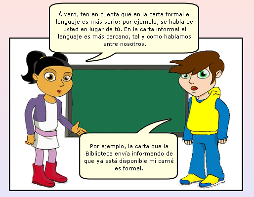 Tipos de cartas Tipos de cartas