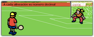 A cada alineacion su nmero decimal