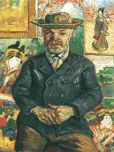 Retrato de Père Tanguy, Vincent Van Gogh (1887-88)