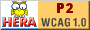 WCAG 1.0 - Prioridad 2.