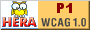 WCAG 1.0 - Prioridad 1.