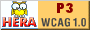 WCAG 1.0 - Prioridad 3.