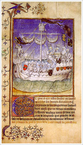 Libro iluminado de Canarias (1490), códice Egerton 2709, Museo Británico de Londres 