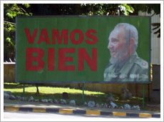 Cartel de Fidel Castro en La Habana (1980). Banco de Imágenes del ISFTIC